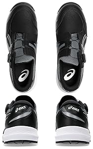 アシックス 安全靴 ウィンジョブ CP309 Boa ホワイト×ブラック ウィンジョブ® CP309 BOA® 3E相当 | ブラック×ガンメタル